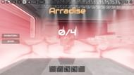 In-game lobby and map selection area in Darkdivers (Image via Roblox)